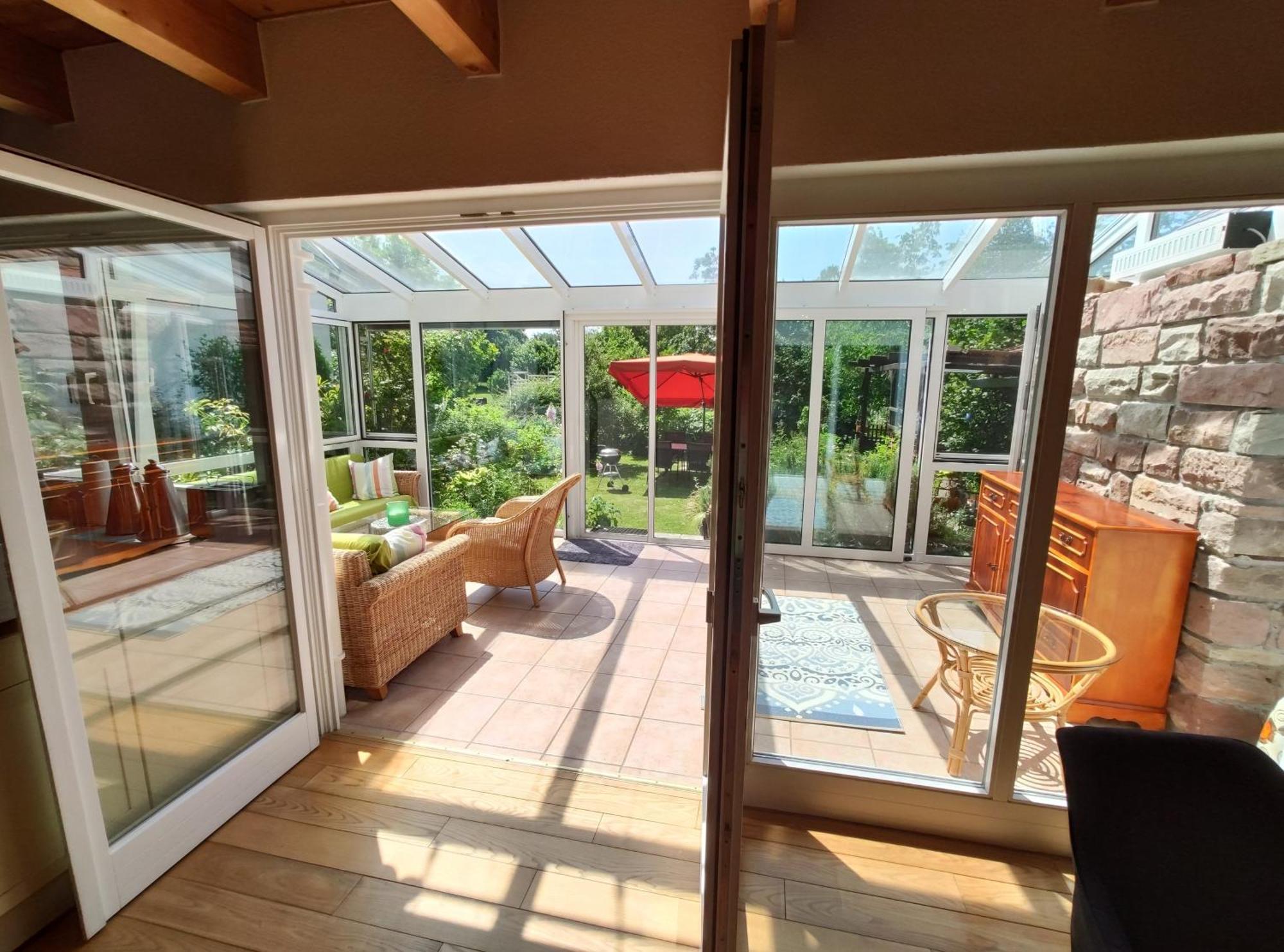 Ferienhaus Feder Lichtenau  Luaran gambar